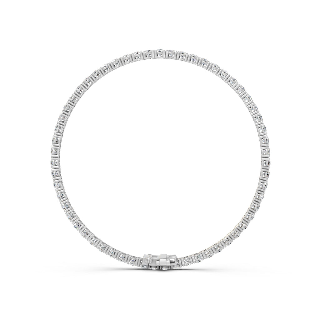 Round Diamond Tennis Bracelets - BR01