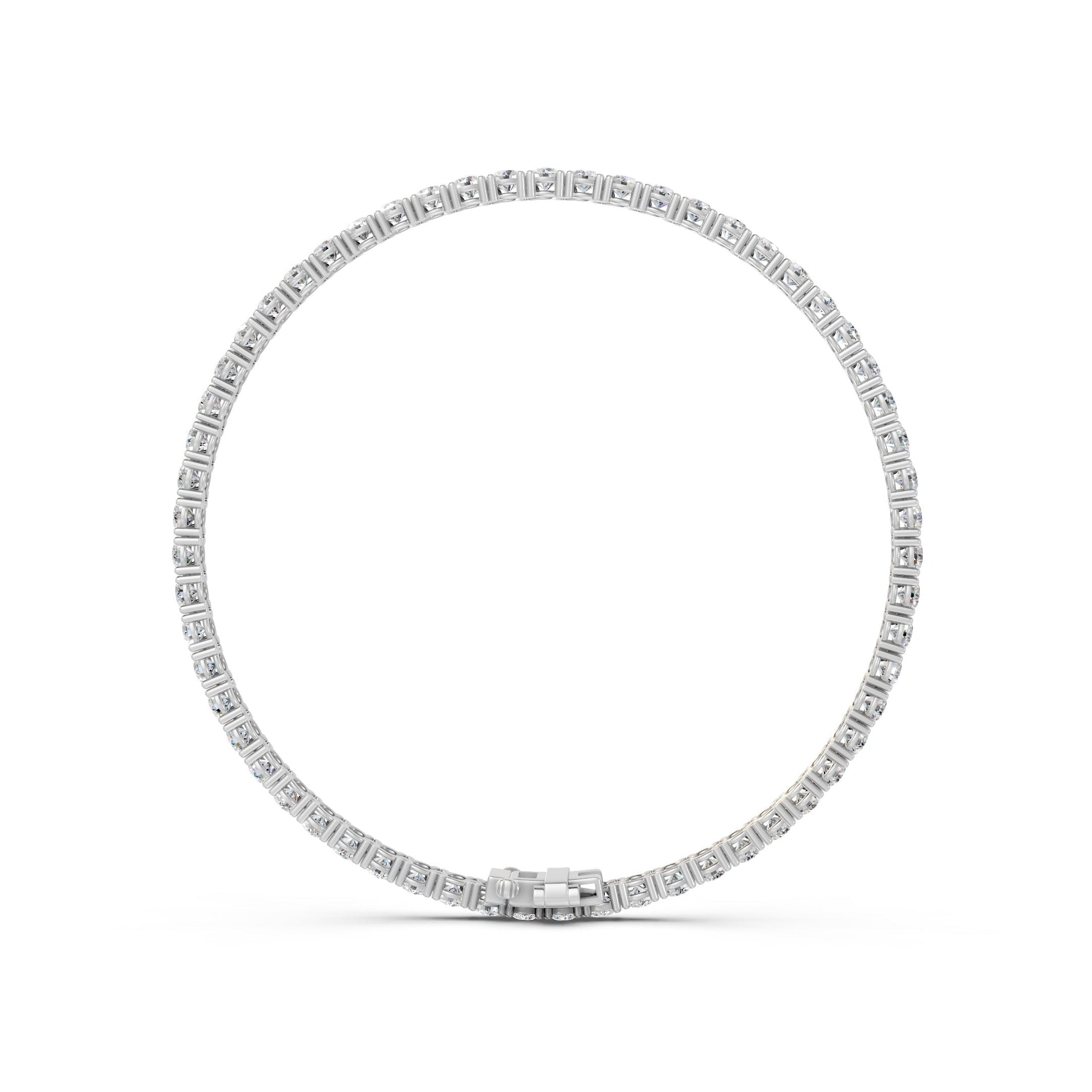 Round Diamond Tennis Bracelets - BR01