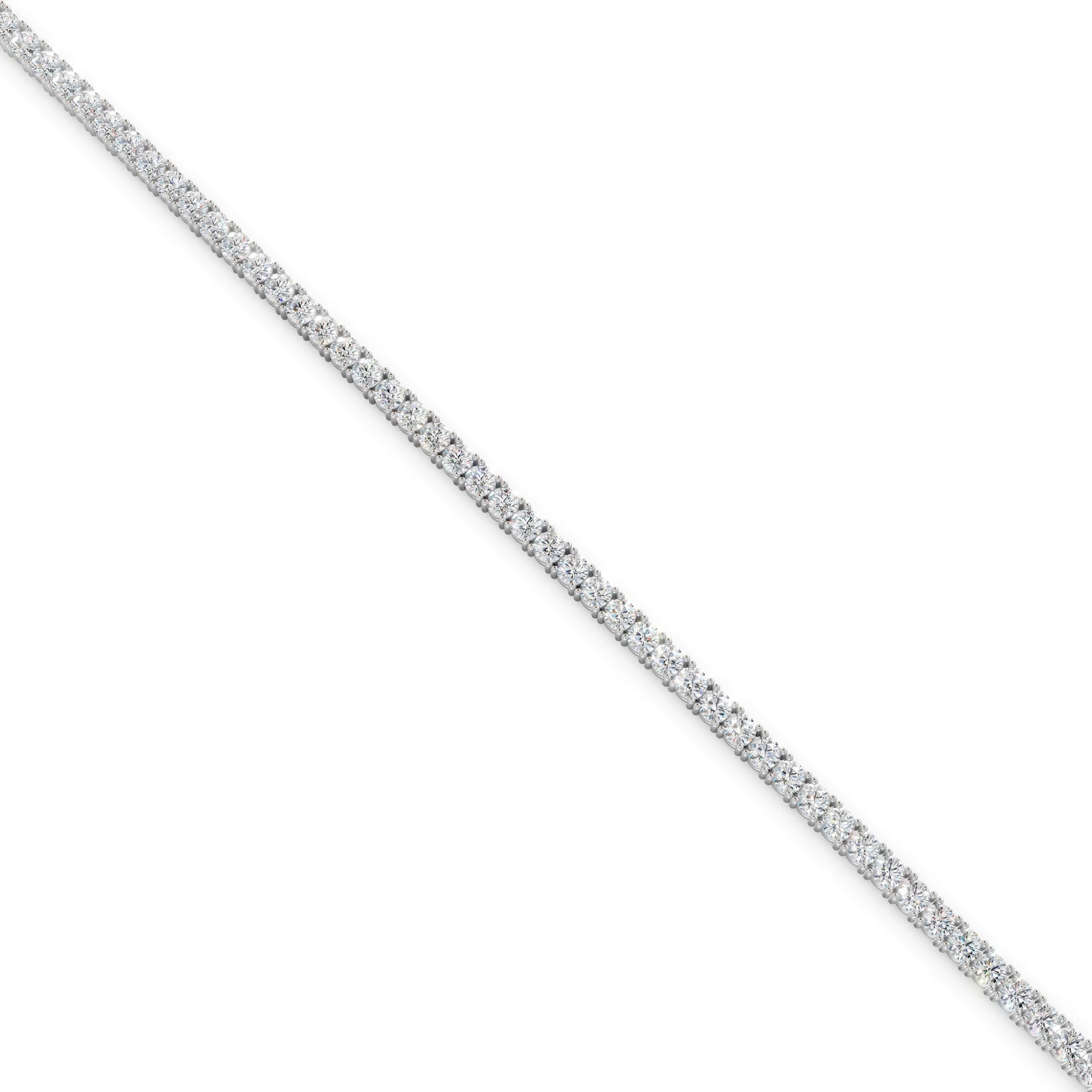 Round Diamond Tennis Bracelets - BR01