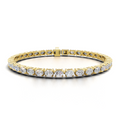 Oval Diamond Tennis Bracelet - BR03
