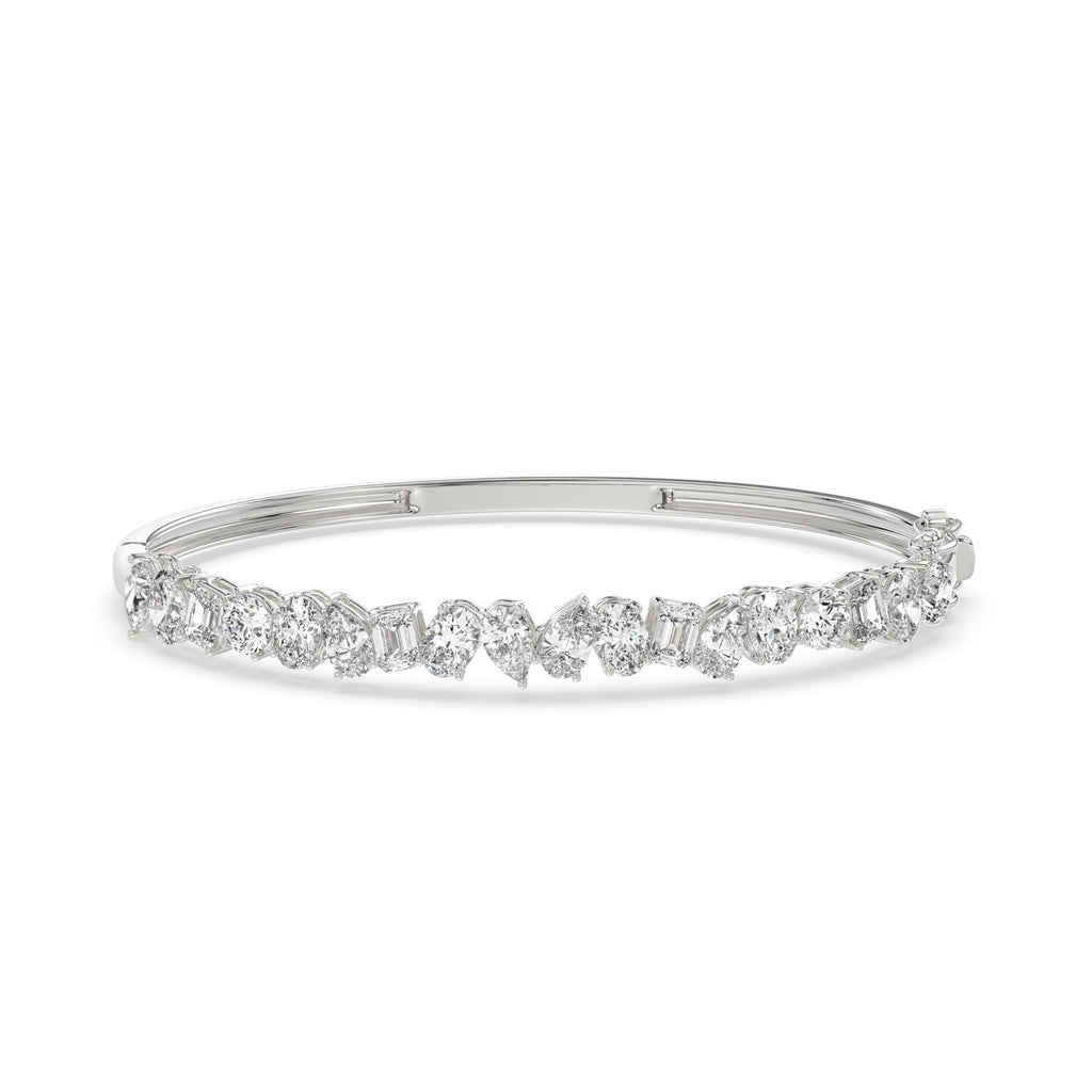 Multi Shape Diamond Bangle - BR13