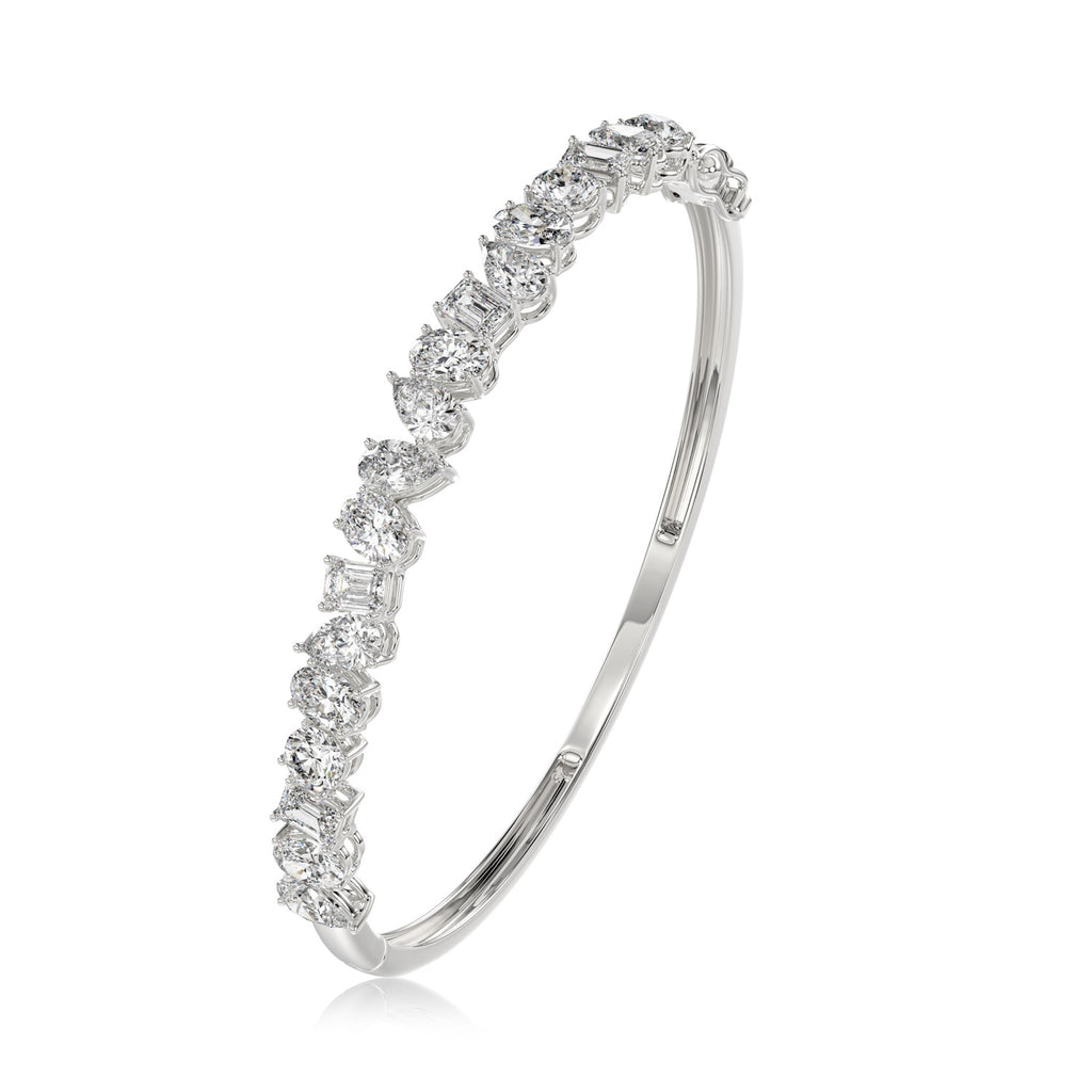 Multi Shape Diamond Bangle - BR13