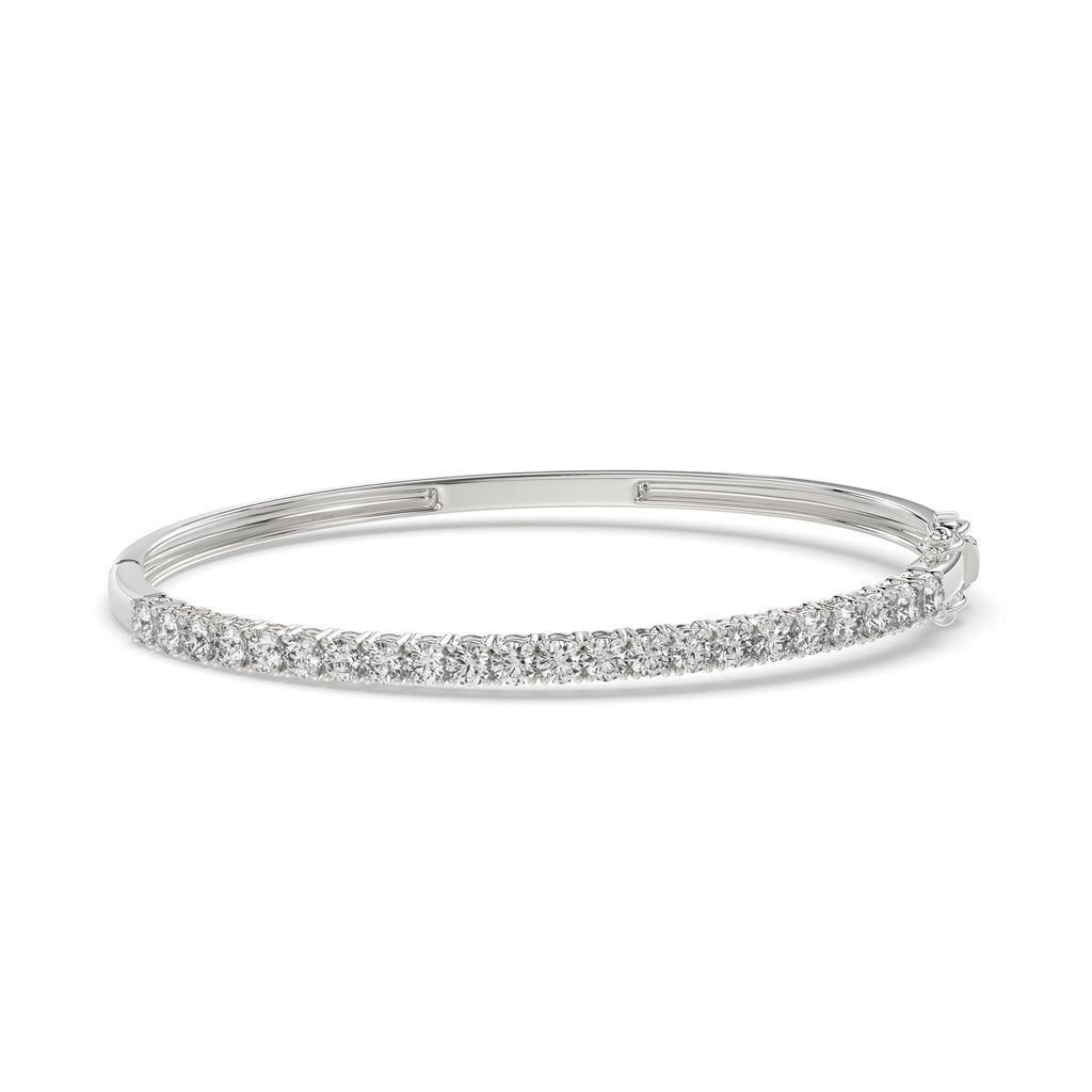 Round Diamond Bangle - BR15