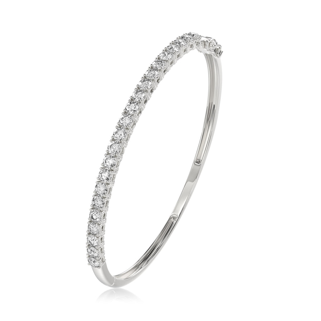 Round Diamond Bangle - BR15