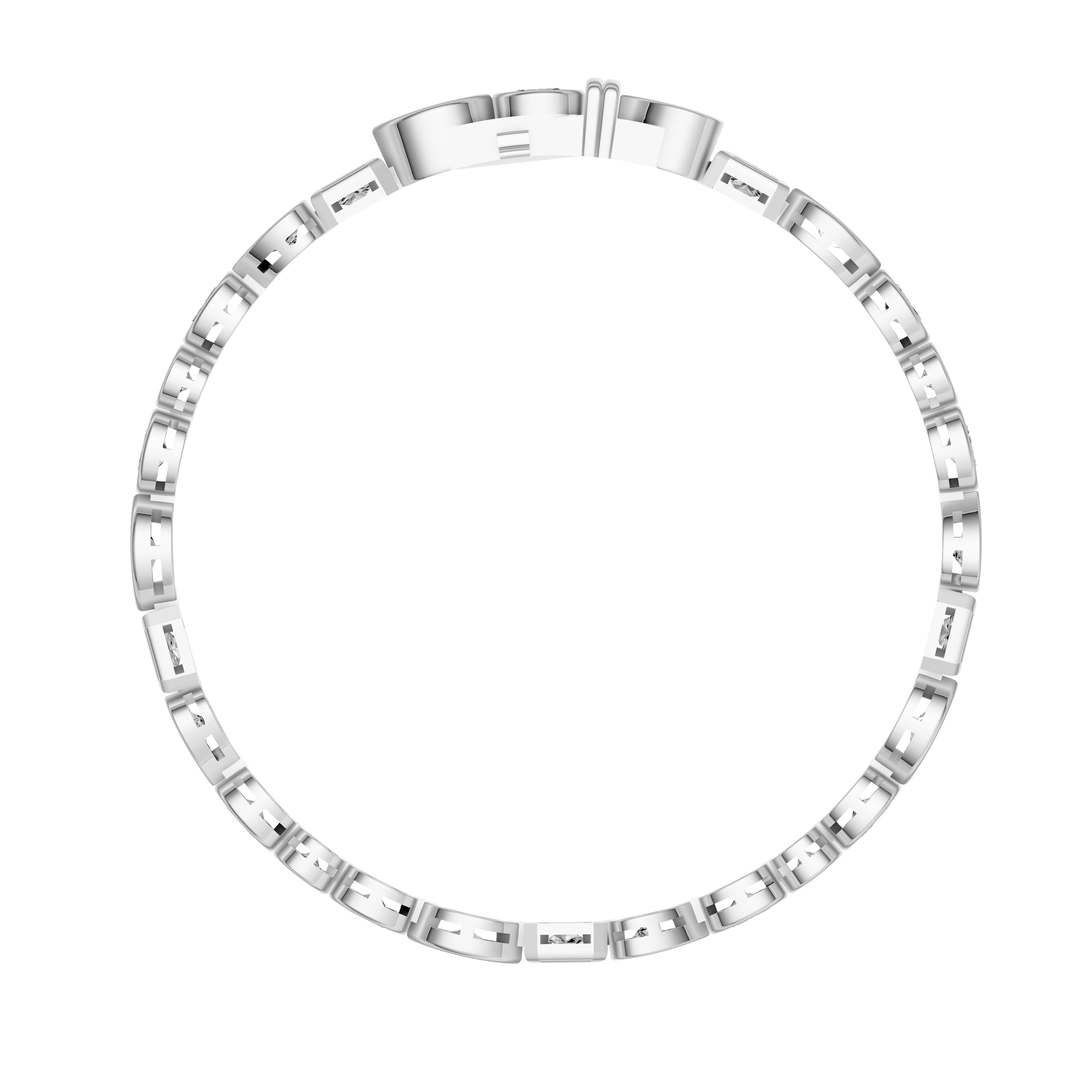 Multi Diamond Tennis Bracelet - BR21