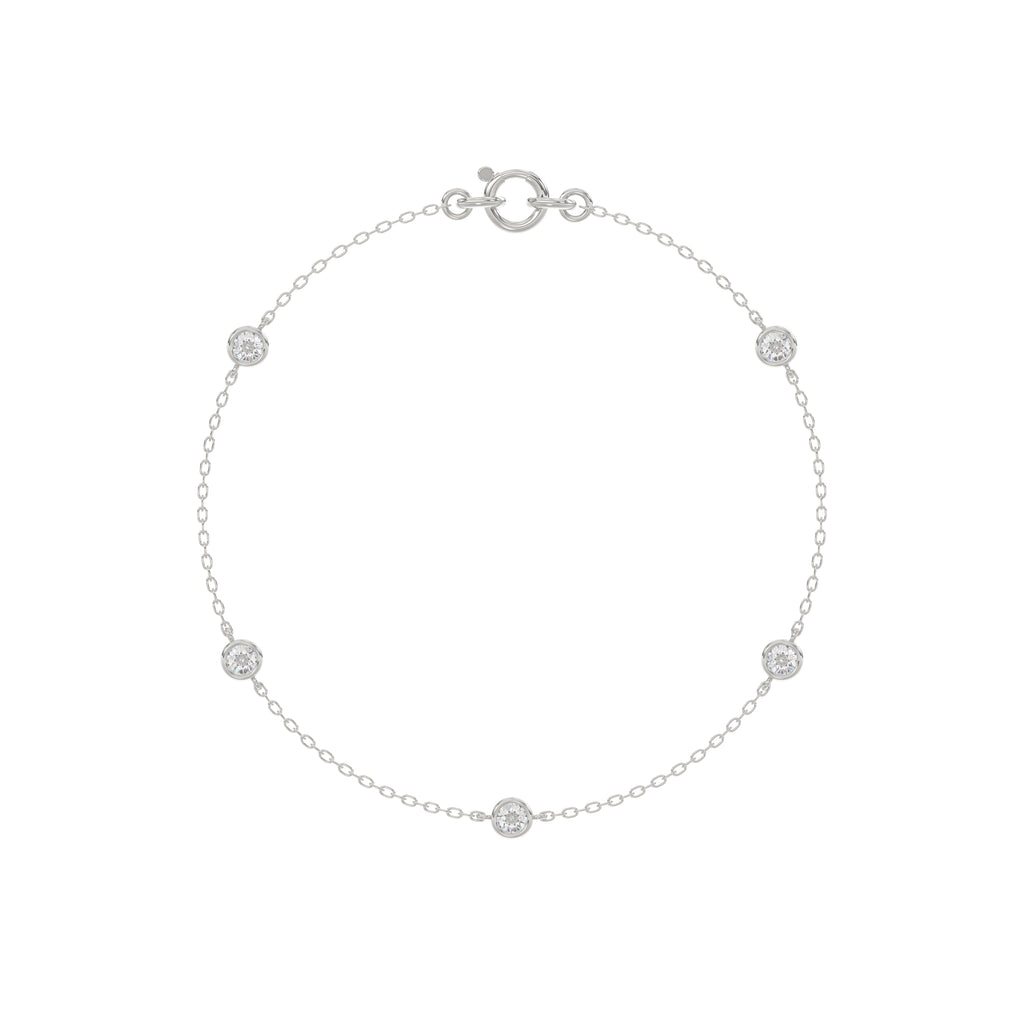 Round Diamond Bracelet - BR24
