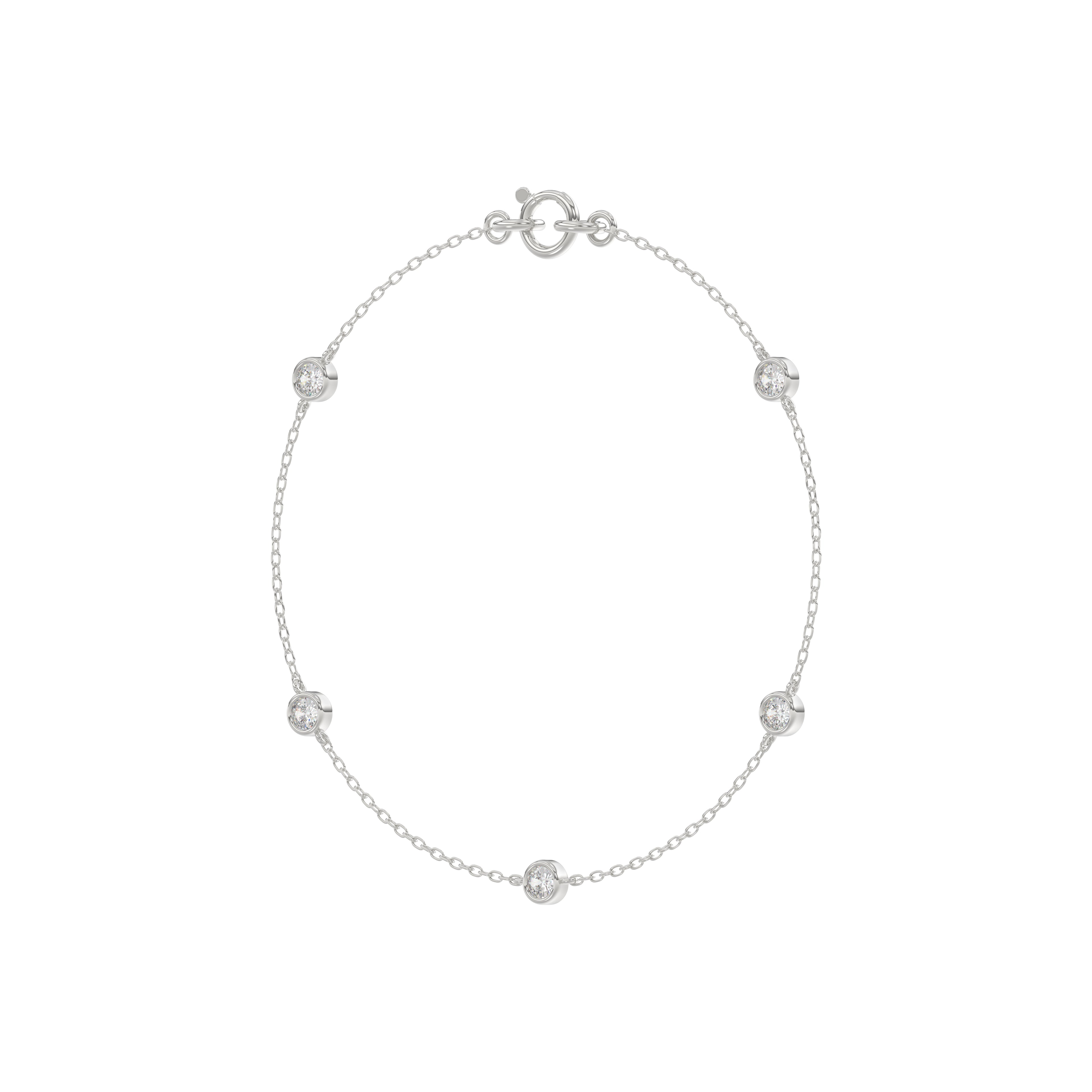 Round Diamond Bracelet - BR24