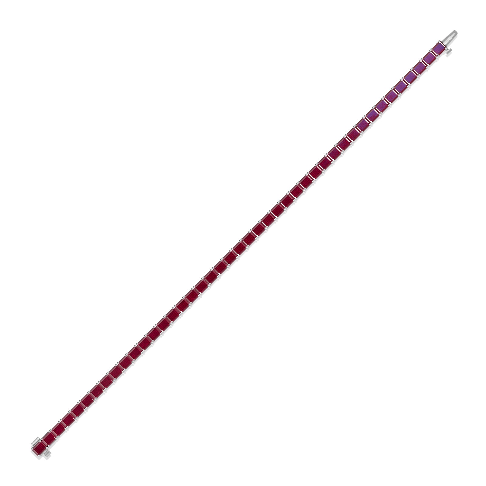 Emerald Ruby Tennis Bracelet - BR26