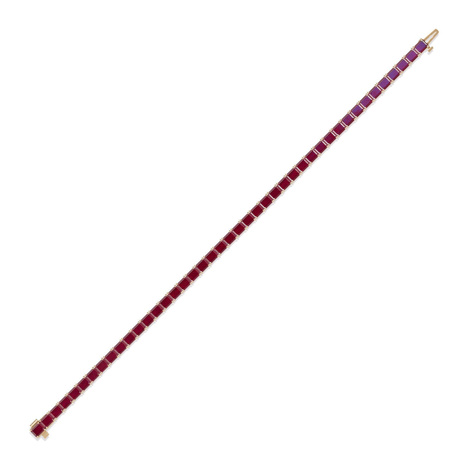 Emerald Ruby Tennis Bracelet - BR26