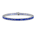 Emerald Sapphire Tennis Bracelet - BR27