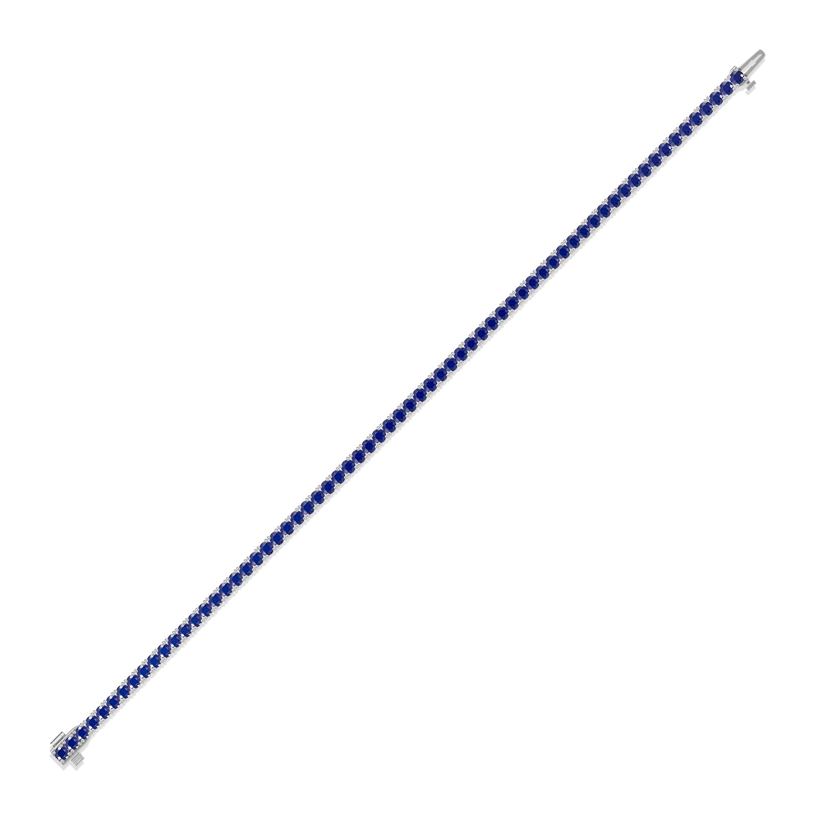 Round Sapphire Tennis Bracelet - BR33