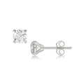 Round Brilliant Cut Diamond Stud Earrings - ER22