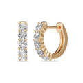 Natural Diamond Hoop Earrings - ER40
