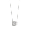 Brilliant Cut Emerald Diamond Pendant With chain - PD06