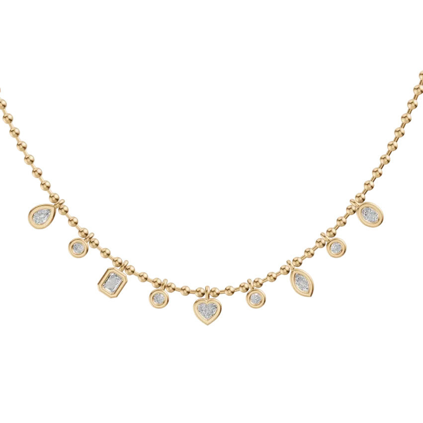 0.50ct Multi Stone Brilliant Cut Diamond Necklace - PD13