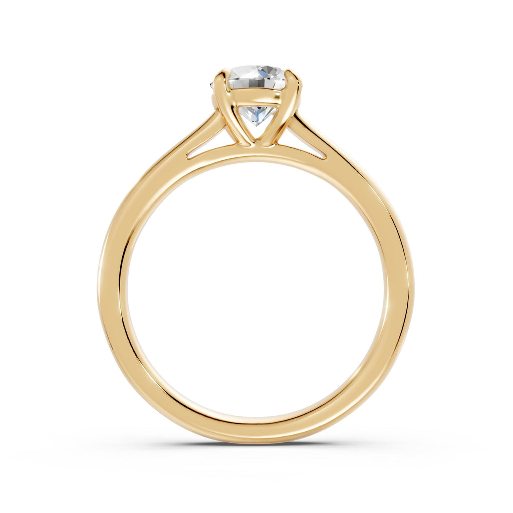Natural Diamond Engagement Ring  - R154
