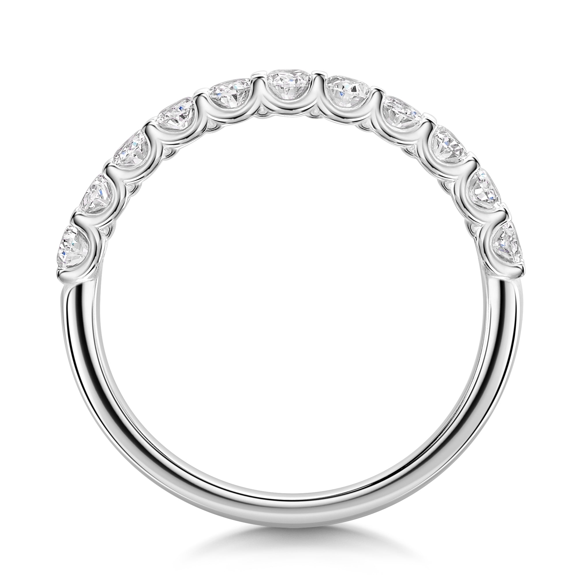 1.10ct Oval Diamond Eternity Ring - R102