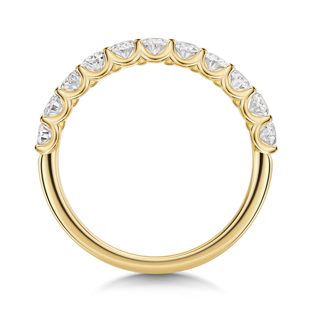 1.10ct Oval Diamond Eternity Ring - R102