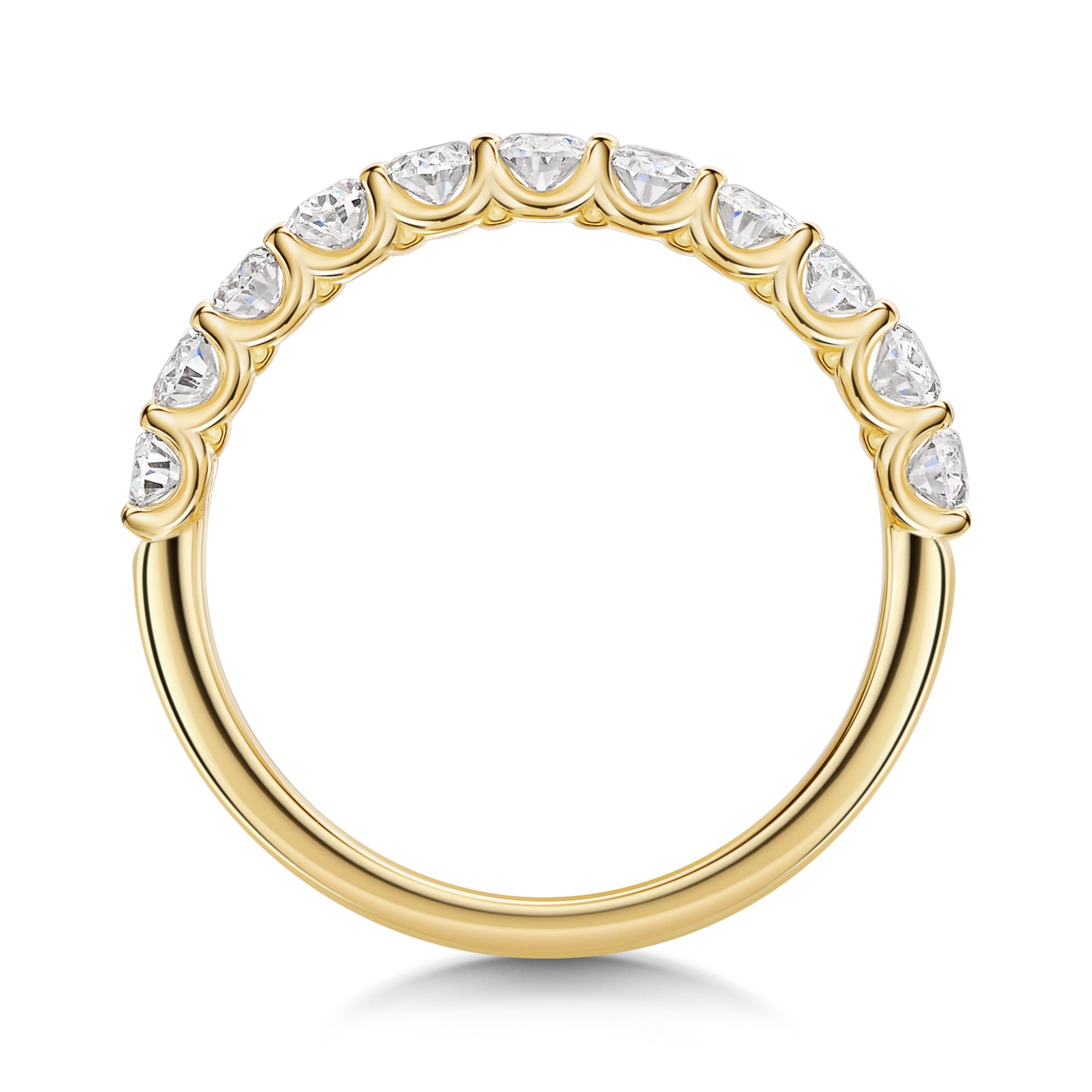 1.10ct Oval Diamond Eternity Ring - R102
