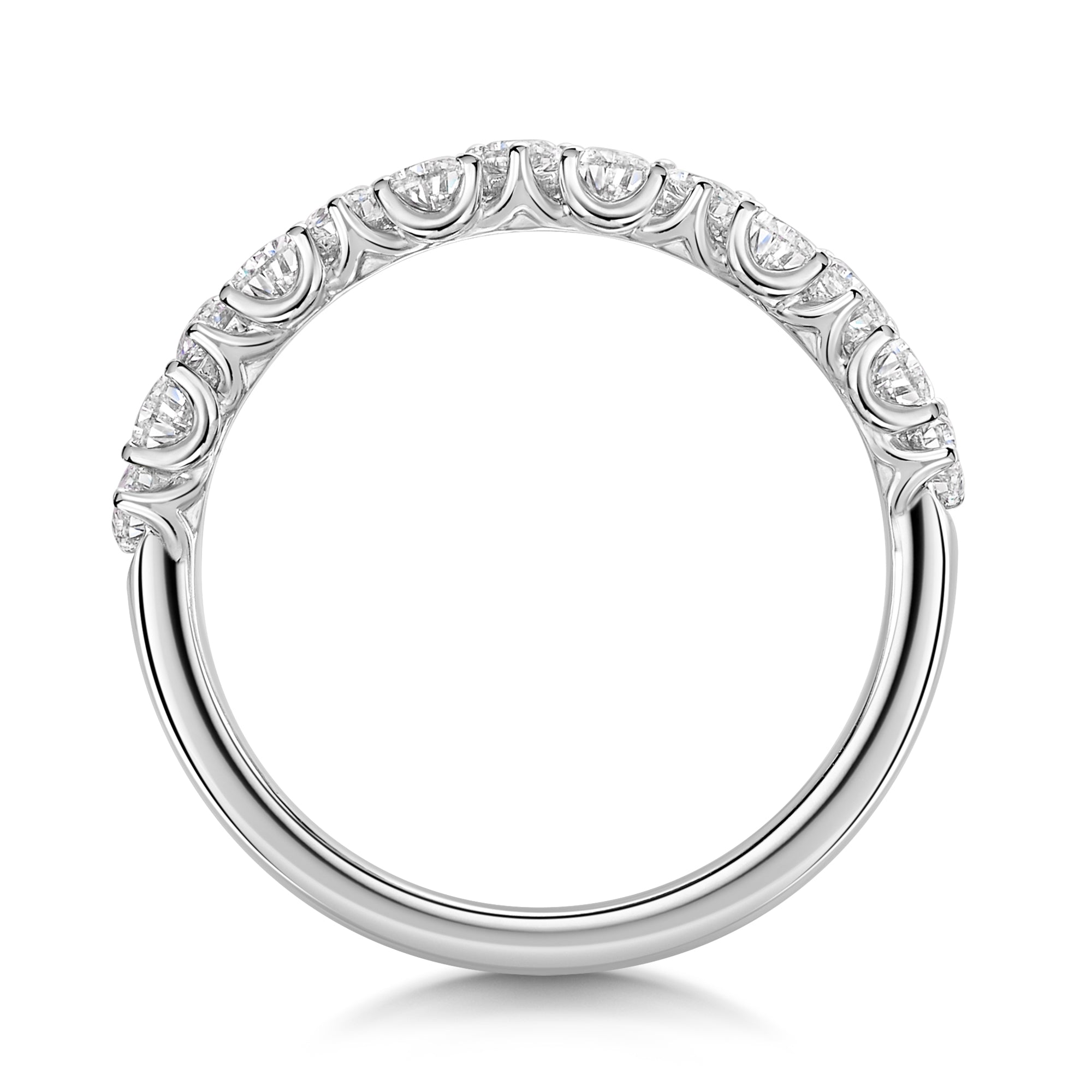 1.17ct Pear Diamond Eternity Ring - R103