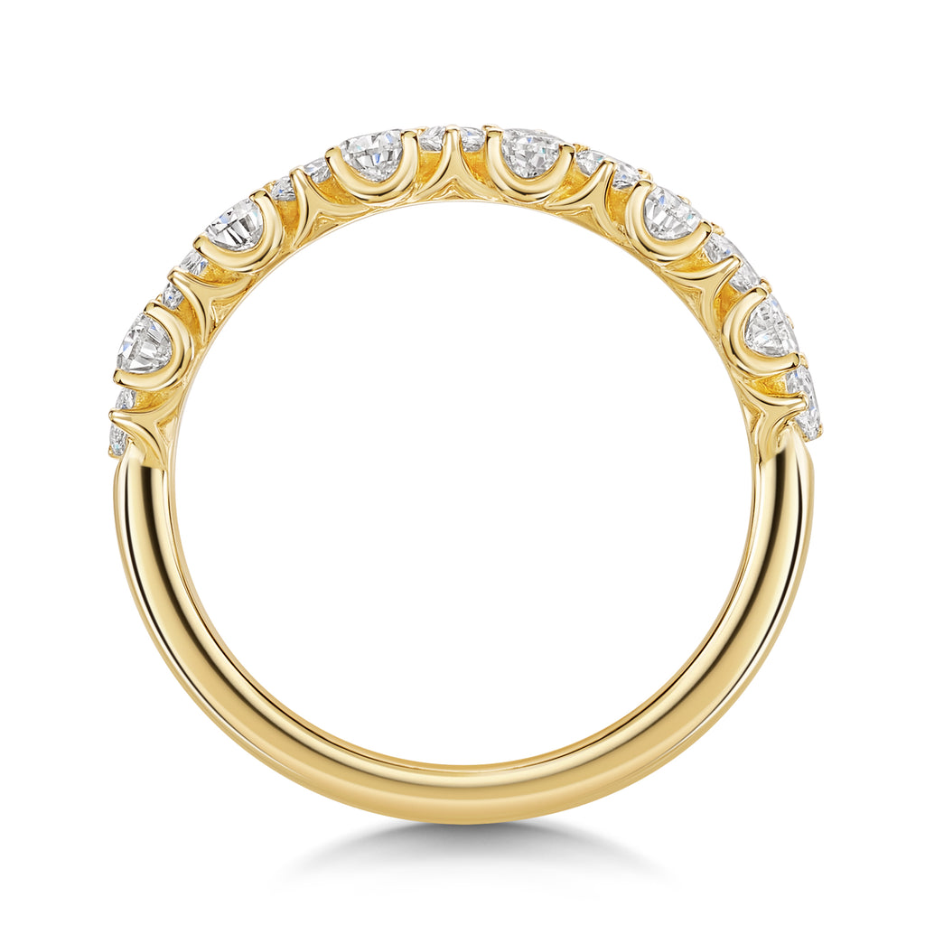1.17ct Pear Diamond Eternity Ring - R103