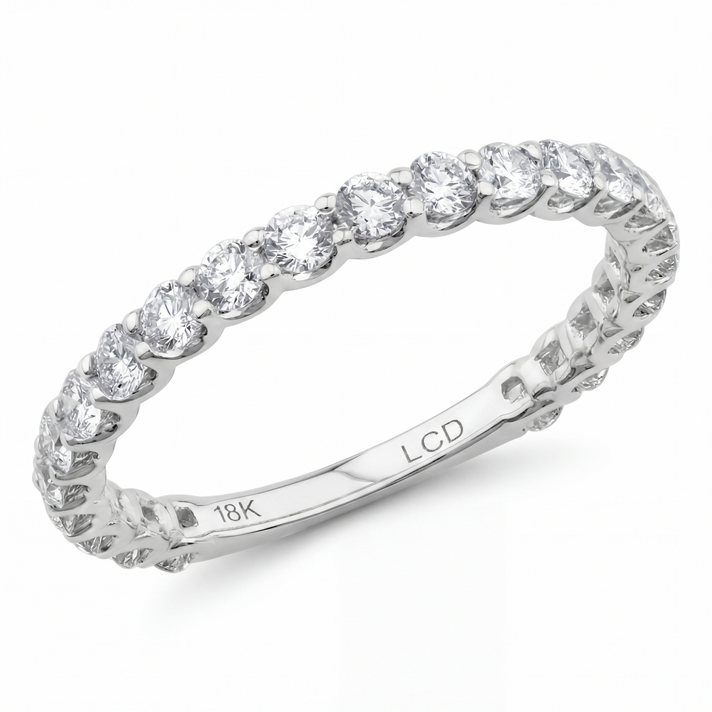 Round Diamond Eternity Ring - R104