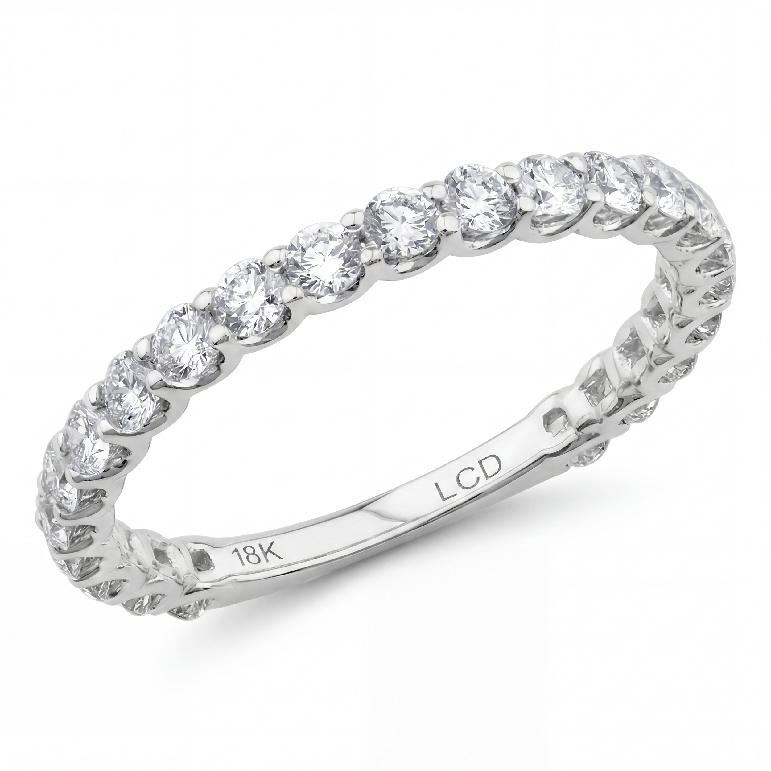 Round Diamond Eternity Ring - R104-9k