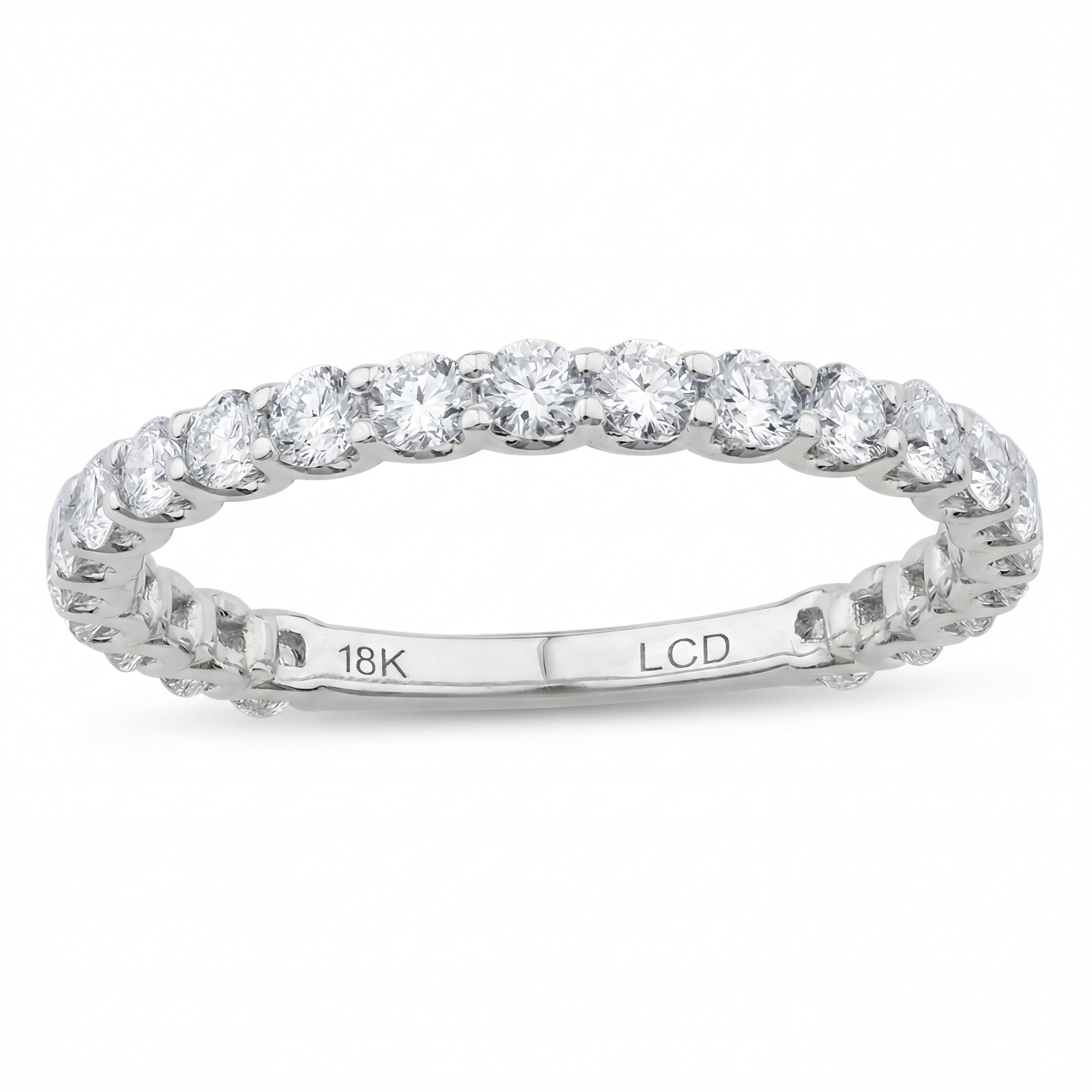 Round Diamond Eternity Ring - R104-9k