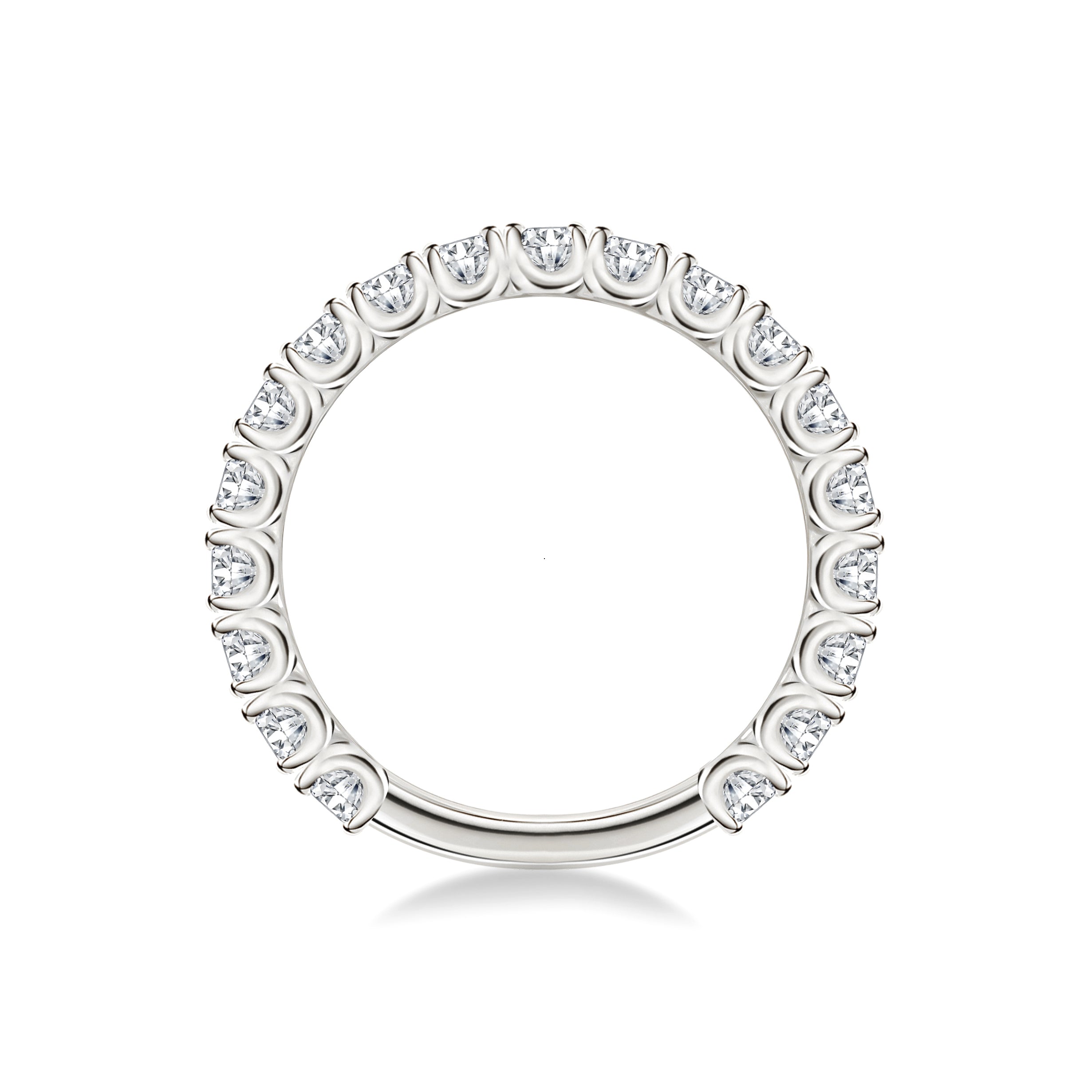 1.90ct Oval Diamond Eternity Ring - R105