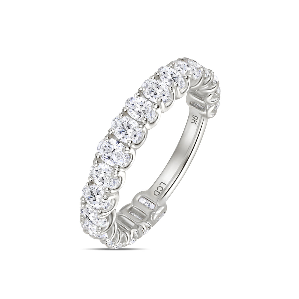 1.90ct Oval Diamond Eternity Ring - R105-9k