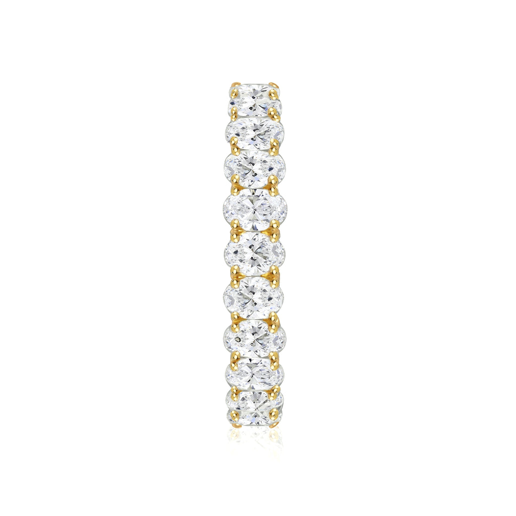 1.90ct Oval Diamond Eternity Ring - R105-9k