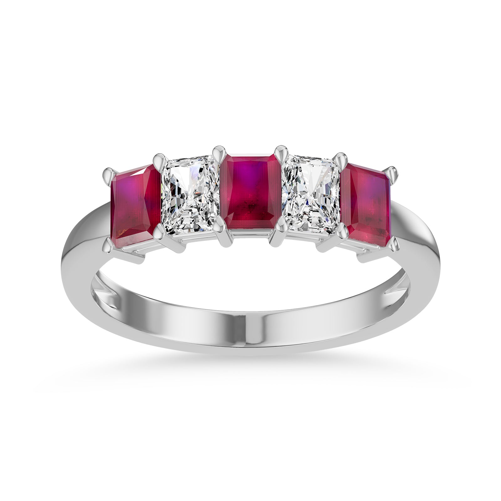 Ruby & Diamond Ring - Rl100
