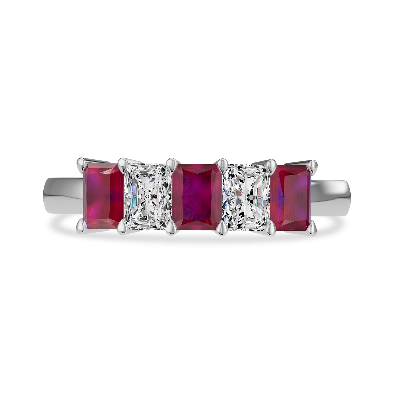 Ruby & Diamond Ring - Rl100