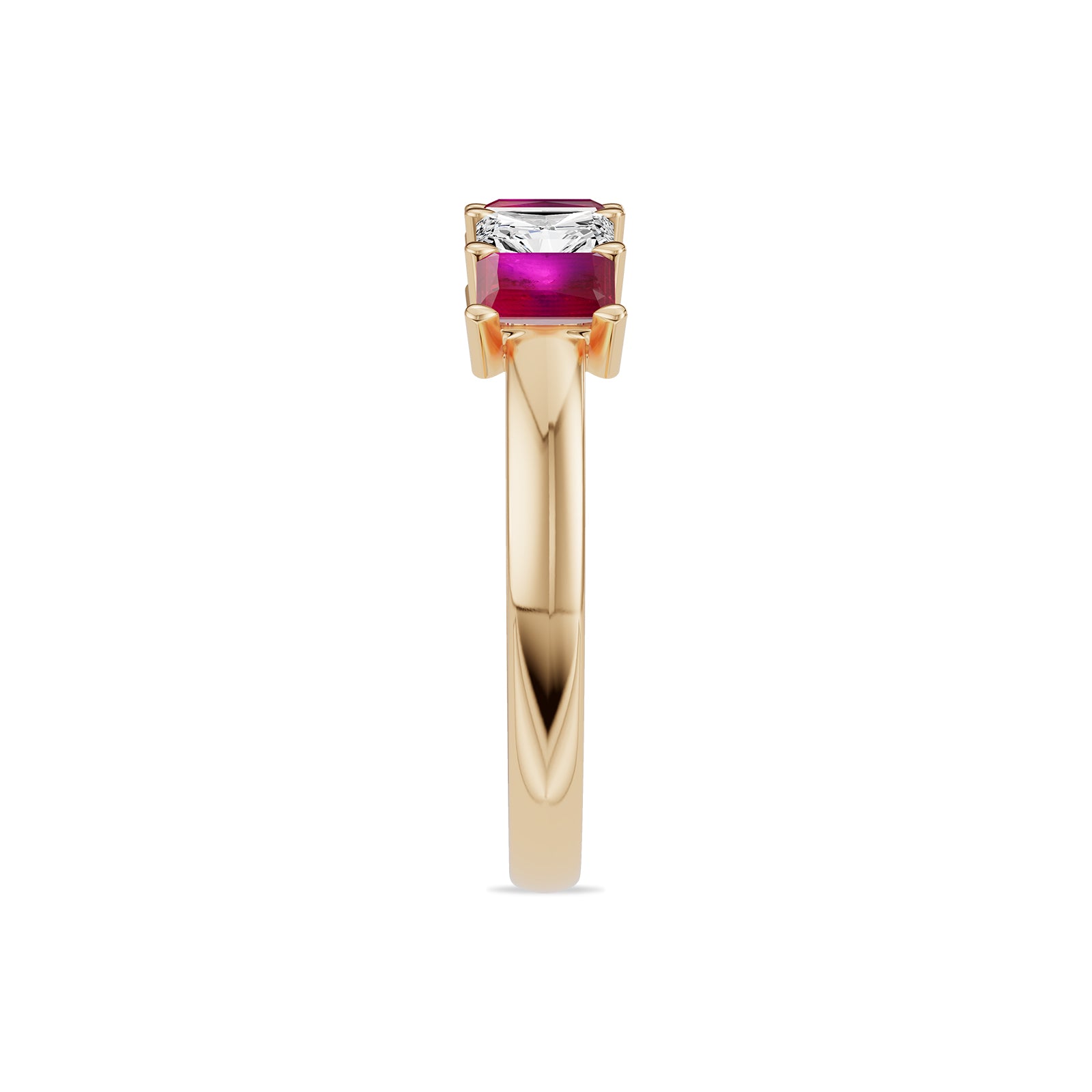 Ruby & Diamond Ring - Rl100