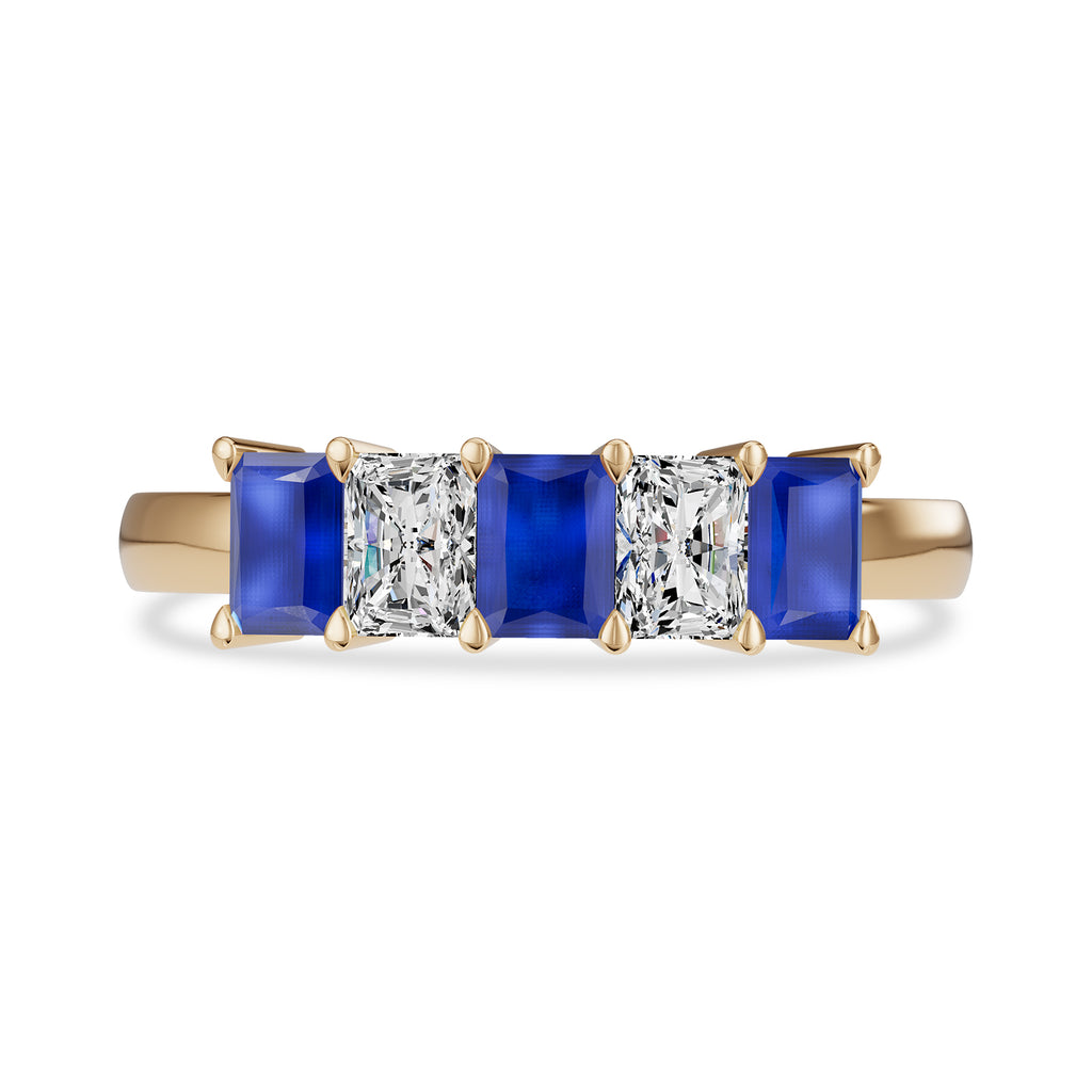 Sapphire & Diamond Ring - Rl101