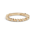 0.10ct Round Natural Diamond Eternity Ring - R1102