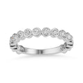 0.40ct Round Natural Diamond Eternity Ring - R1103