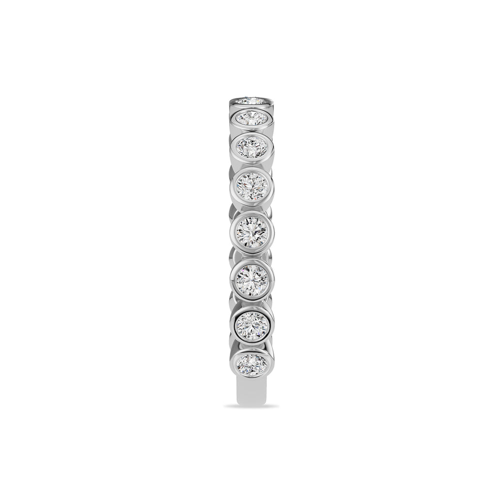 0.40ct Round Natural Diamond Eternity Ring - R1103
