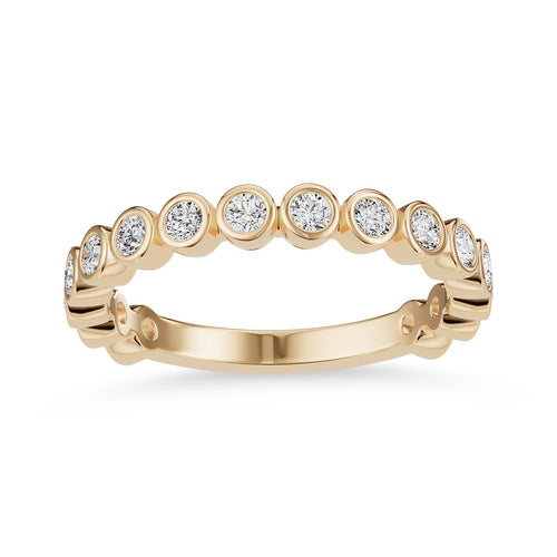 0.40ct Round Natural Diamond Eternity Ring - R1103