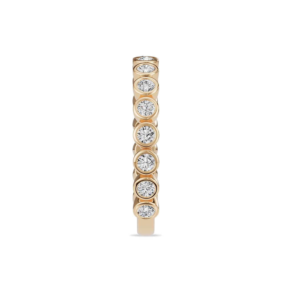 0.40ct Round Natural Diamond Eternity Ring - R1103