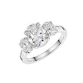 Oval Diamond Trilogy Ring - R115