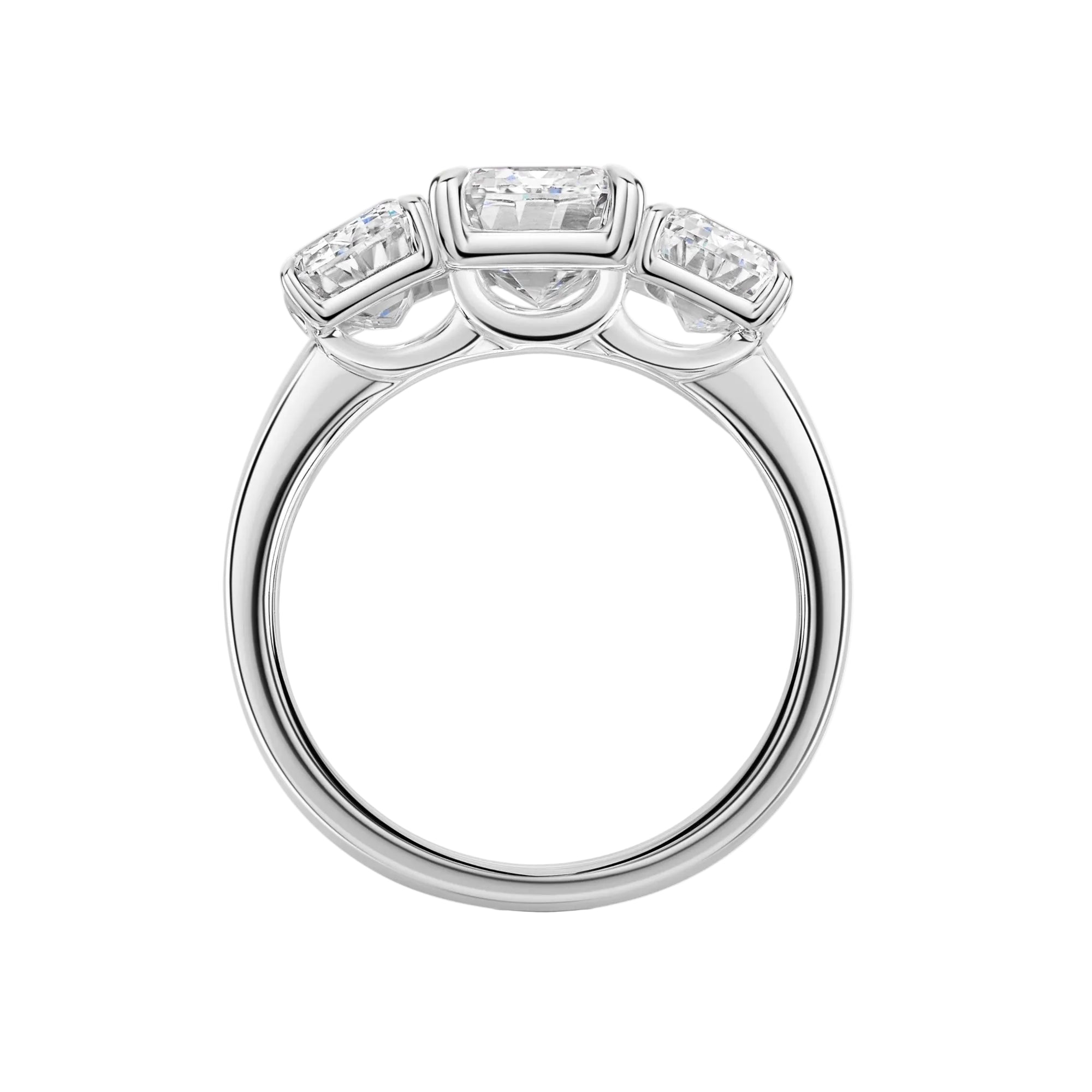 Oval Diamond Trilogy Ring - R115