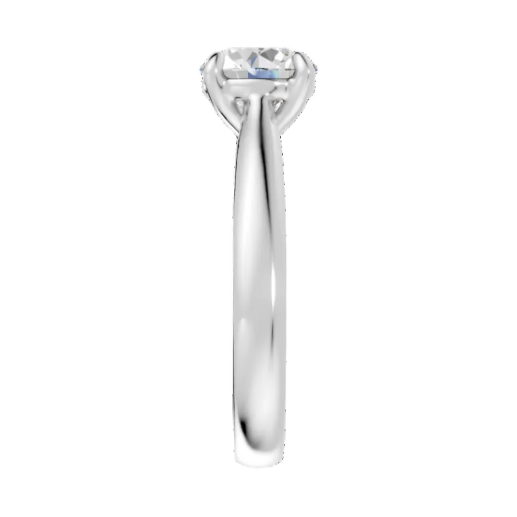 Round Diamond Engagement Ring - R116