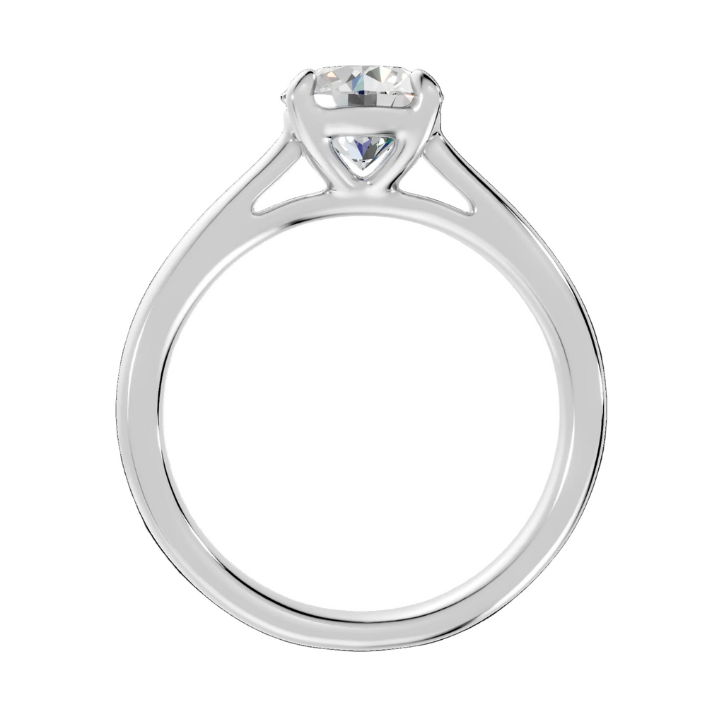 Round Diamond Engagement Ring - R116