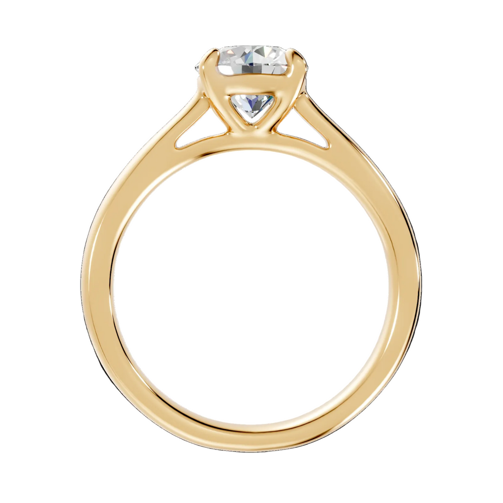 Round Diamond Engagement Ring - R116