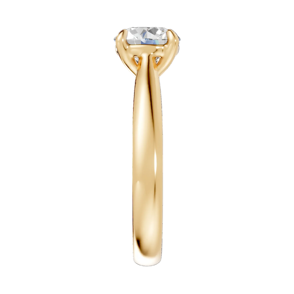 Round Diamond Engagement Ring - R116