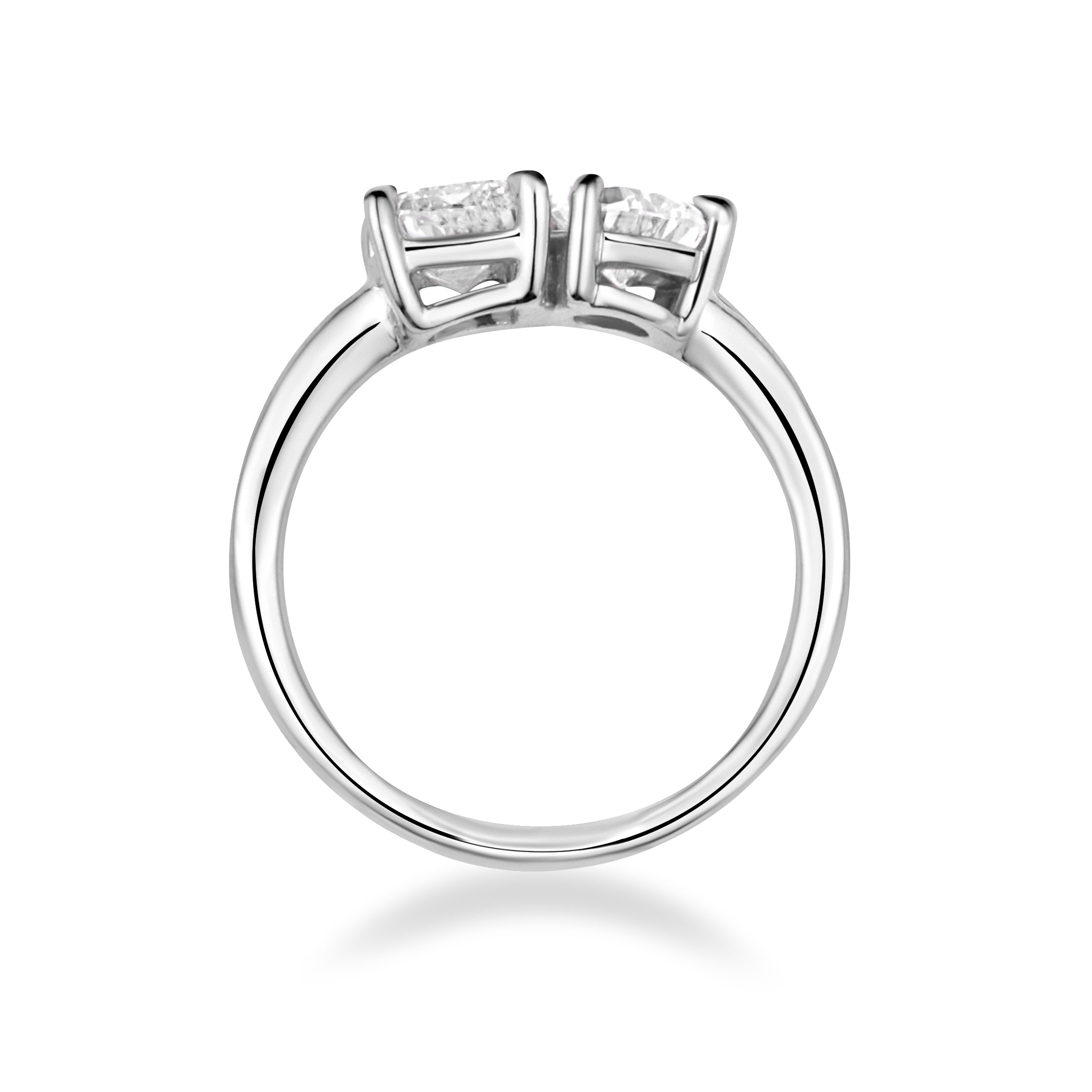 Emerald & Pear Engagement Ring - R118
