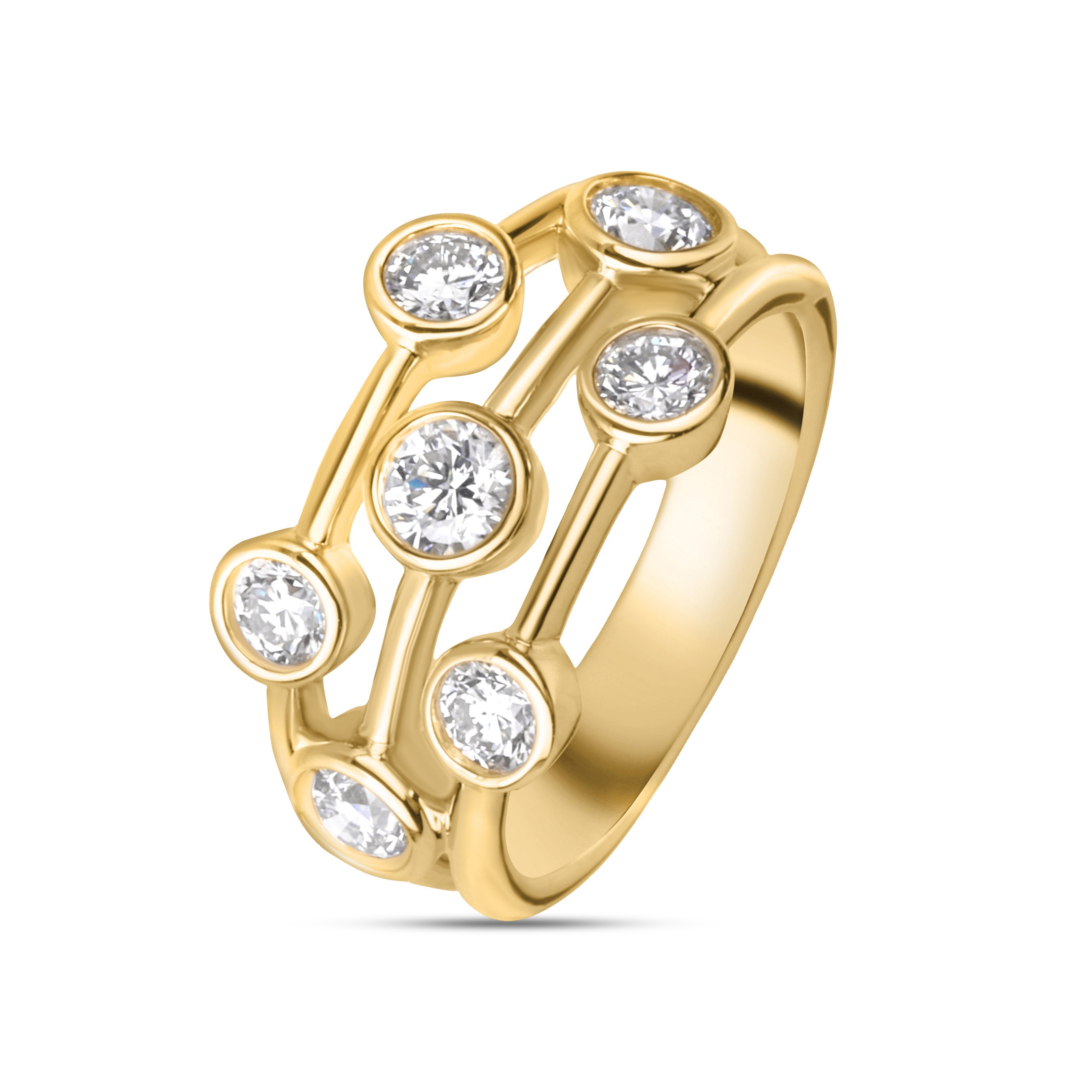 Round Diamond Ring - R120