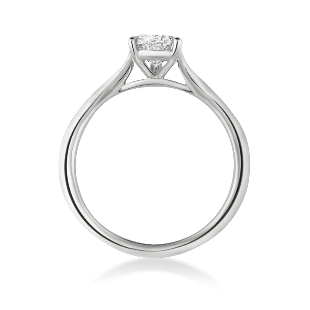 Pear Diamond Engagement Ring - R121