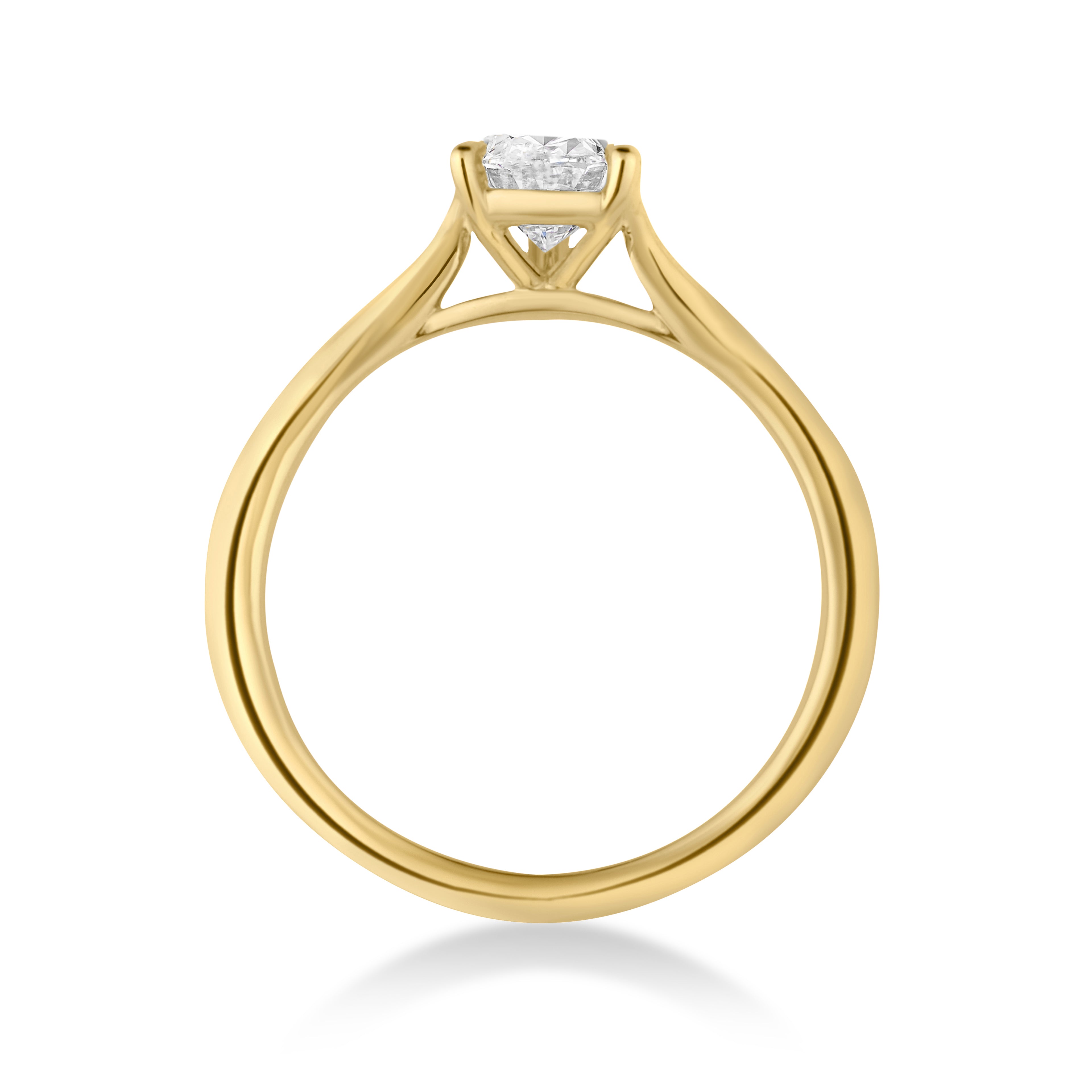 Pear Diamond Engagement Ring - R121